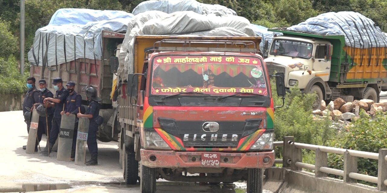 काठमाडौं उपत्यकाको फोहोर विसर्जनमा फेरि स्थानीयको अवरोध