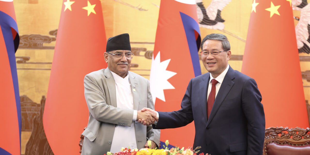 PM Dahal’s China visit: 12 different agreements, one MoU signed